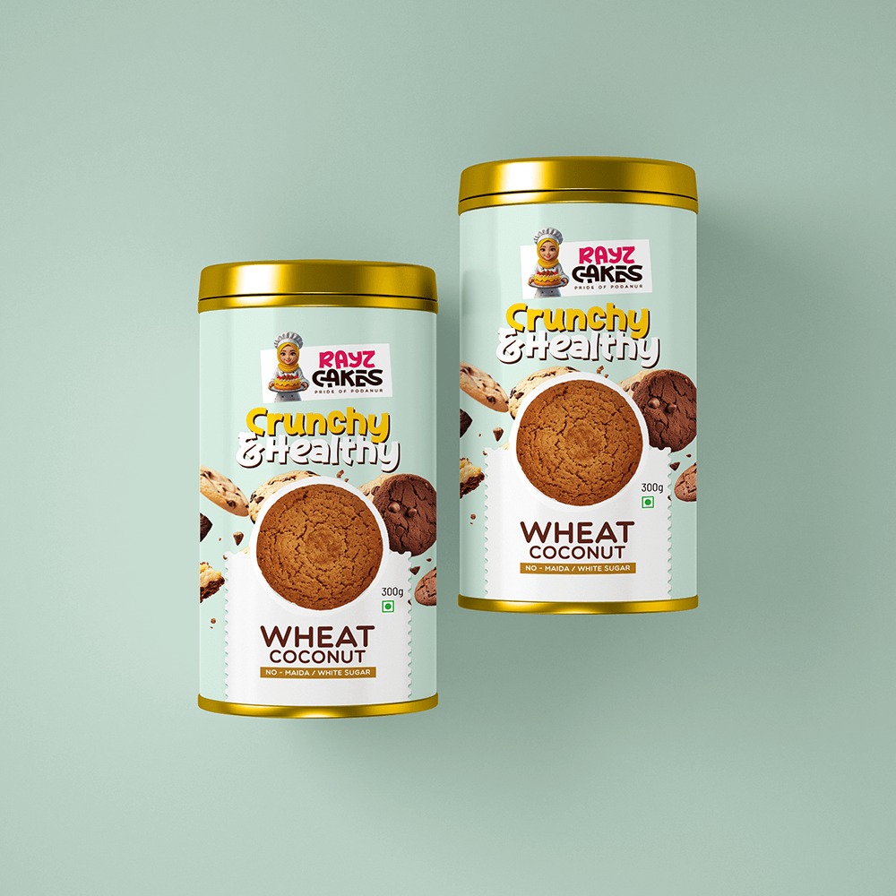 Wheat Coconut Cookies Hover